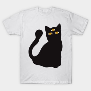 Cat 3 eye T-Shirt